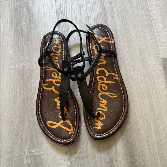Sam Edelman Black Sandals - Picture 1 of 2